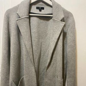 J.Crew woven blazer light grey